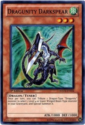 Image of Dragunity Darkspear [SDDL-EN007] Common