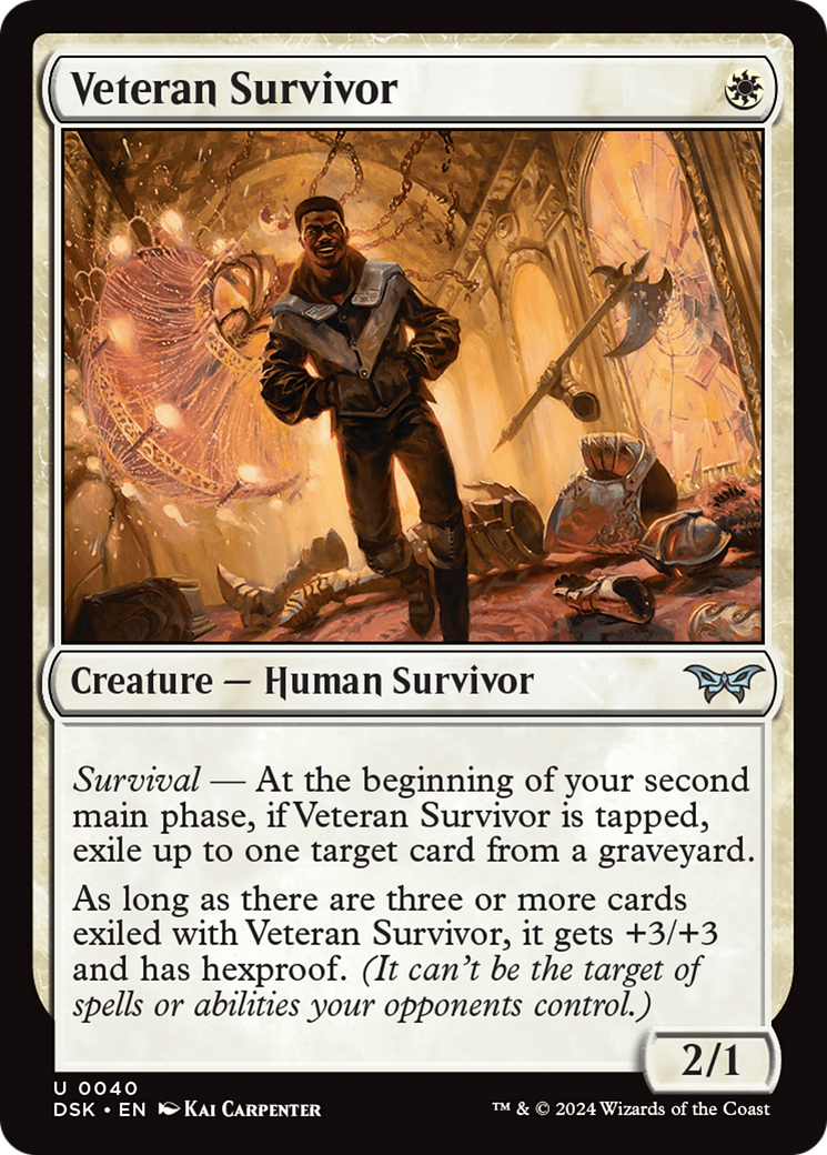 Image of Veteran Survivor [Duskmourn: House of Horror]