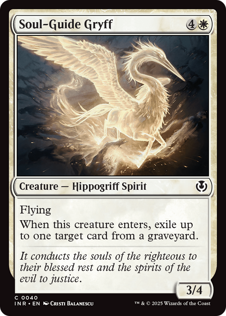 Image of Soul-Guide Gryff [Innistrad Remastered]