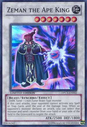 Image of Zeman the Ape King [DPC5-EN002] Super Rare