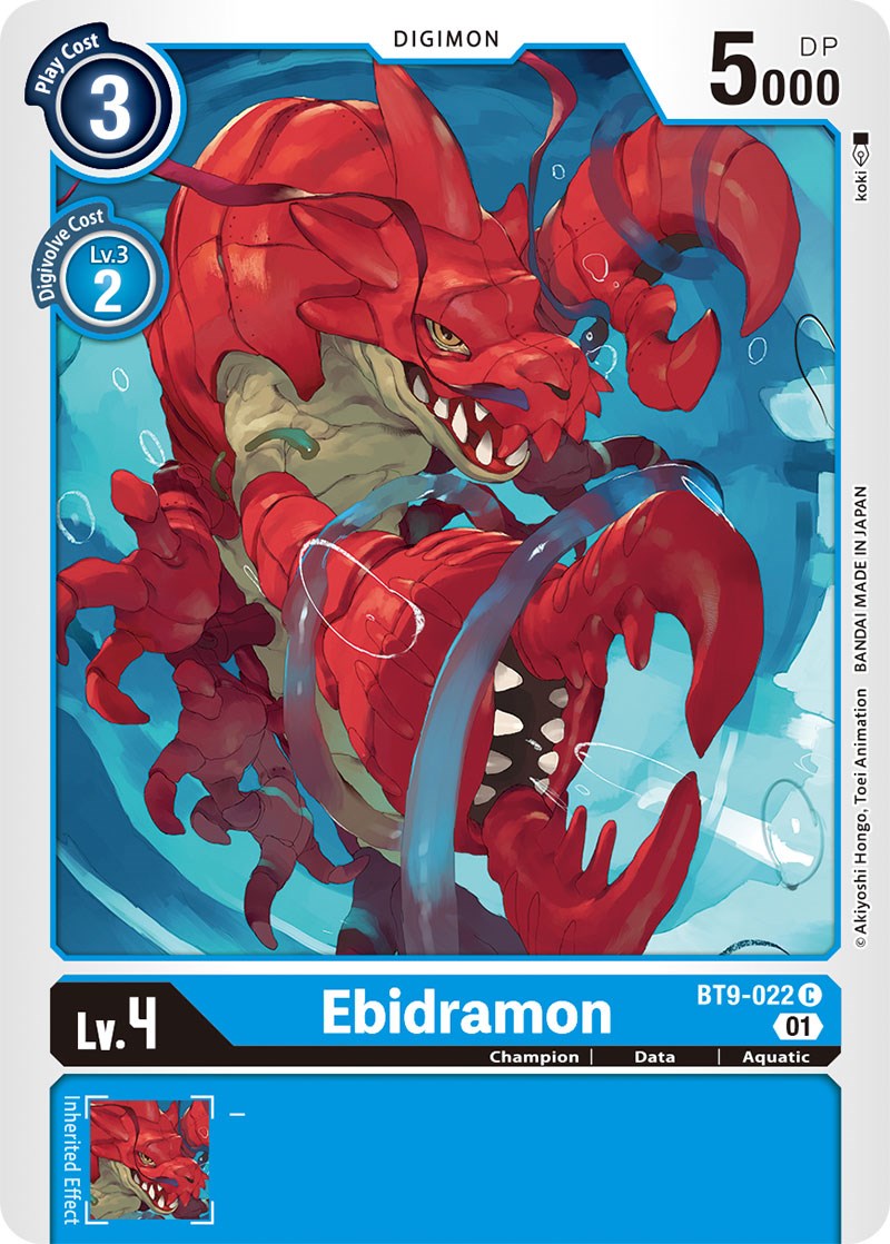 Image of Ebidramon [BT9-022] [X Record]
