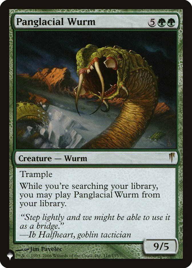 Image of Panglacial Wurm [The List]