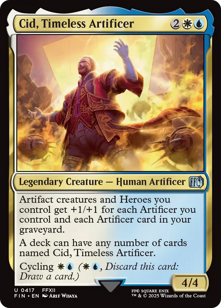 Image of Cid, Timeless Artificer (0417) [FINAL FANTASY]