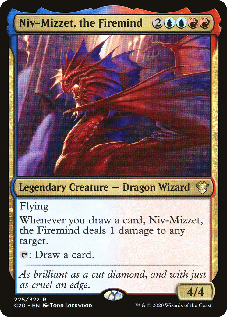 Image of Niv-Mizzet, the Firemind [Commander 2020]