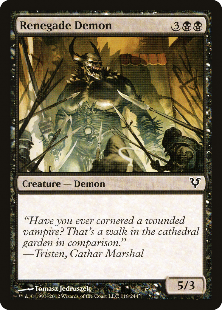 Image of Renegade Demon [Avacyn Restored]