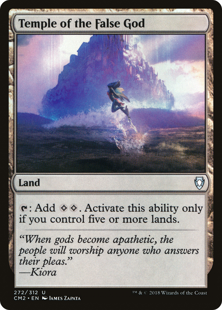Image of Temple of the False God (272/312) [Commander Anthology Volume II]