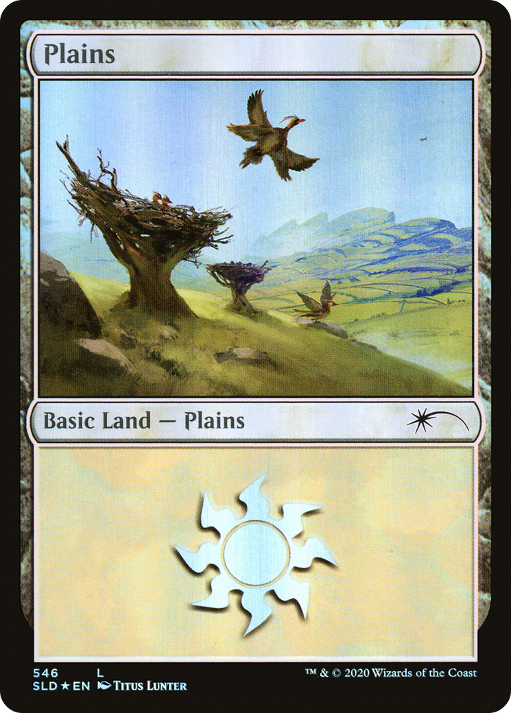Image of Plains (Feathered Friends) (546) [Secret Lair Drop Promos]