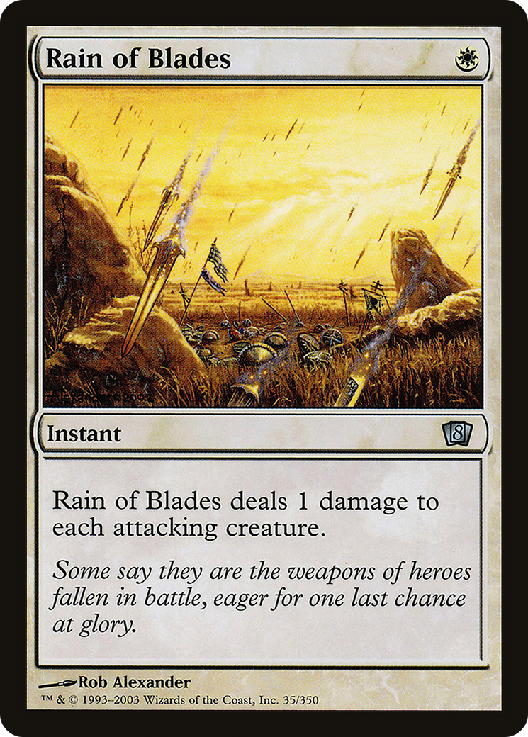 Image of Rain of Blades [Eighth Edition]