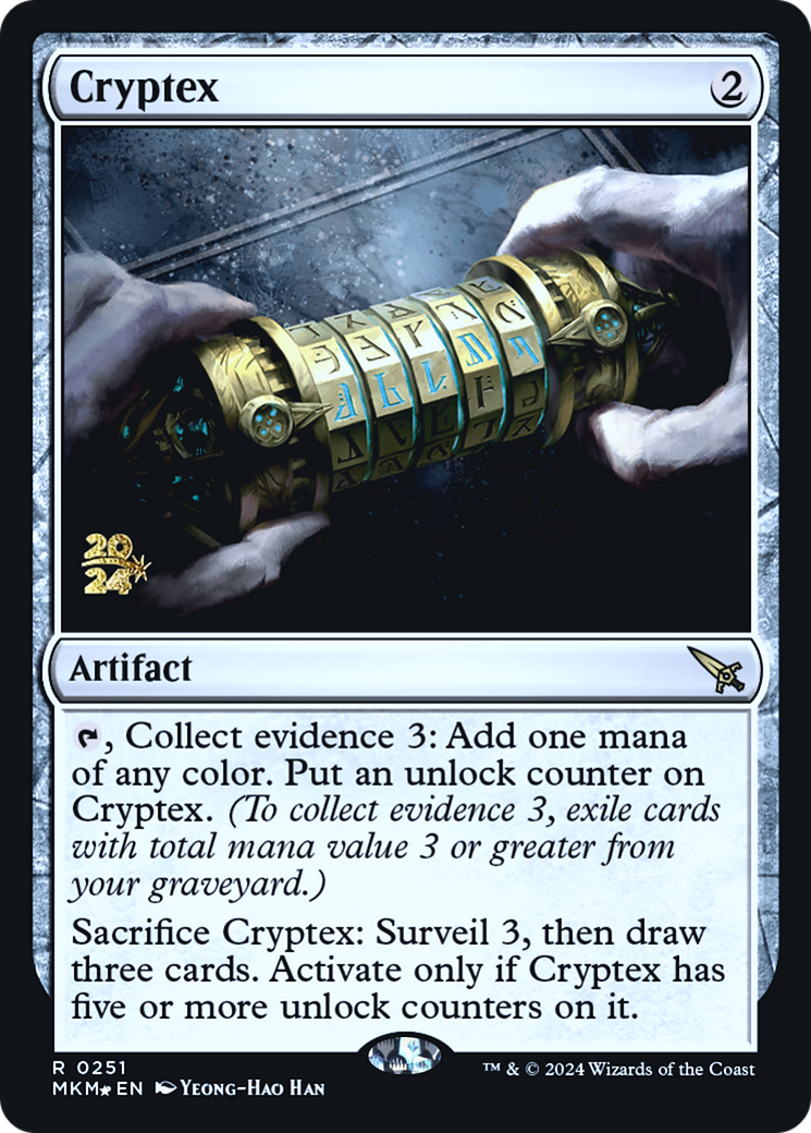 Image of Cryptex [Murders at Karlov Manor Prerelease Promos]