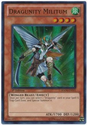 Image of Dragunity Militum [HA04-EN011] Super Rare