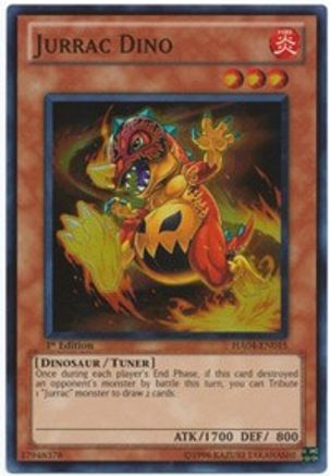 Image of Jurrac Dino [HA04-EN015] Super Rare