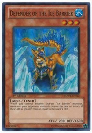 Image of Defender of the Ice Barrier [HA04-EN022] Super Rare