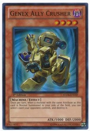 Image of Genex Ally Crusher [HA04-EN039] Super Rare