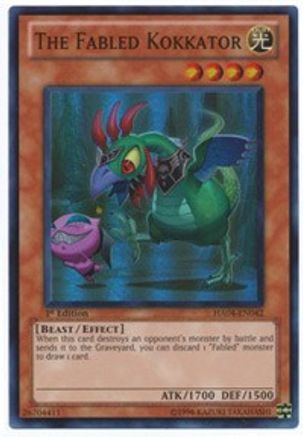 Image of The Fabled Kokkator [HA04-EN042] Super Rare