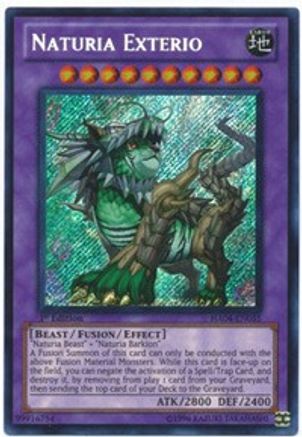 Naturia Exterio [HA04-EN055] Secret Rare