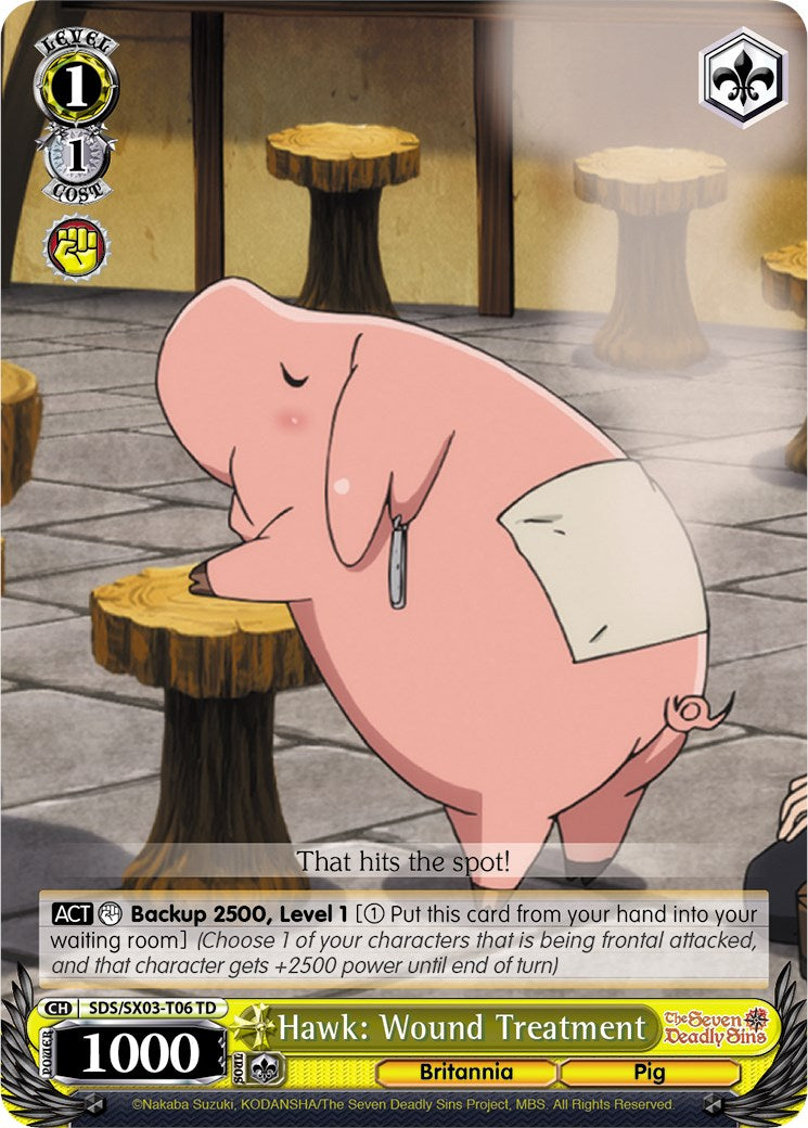 Image of Hawk: Wound Treatment (SDS/SX03-T06 TD) [The Seven Deadly Sins]