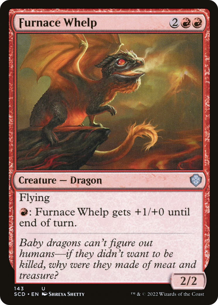 Image of Furnace Whelp [Starter Commander Decks]