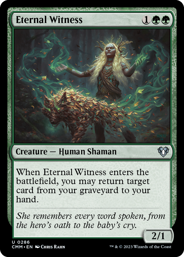 Image of Eternal Witness [Commander Masters]