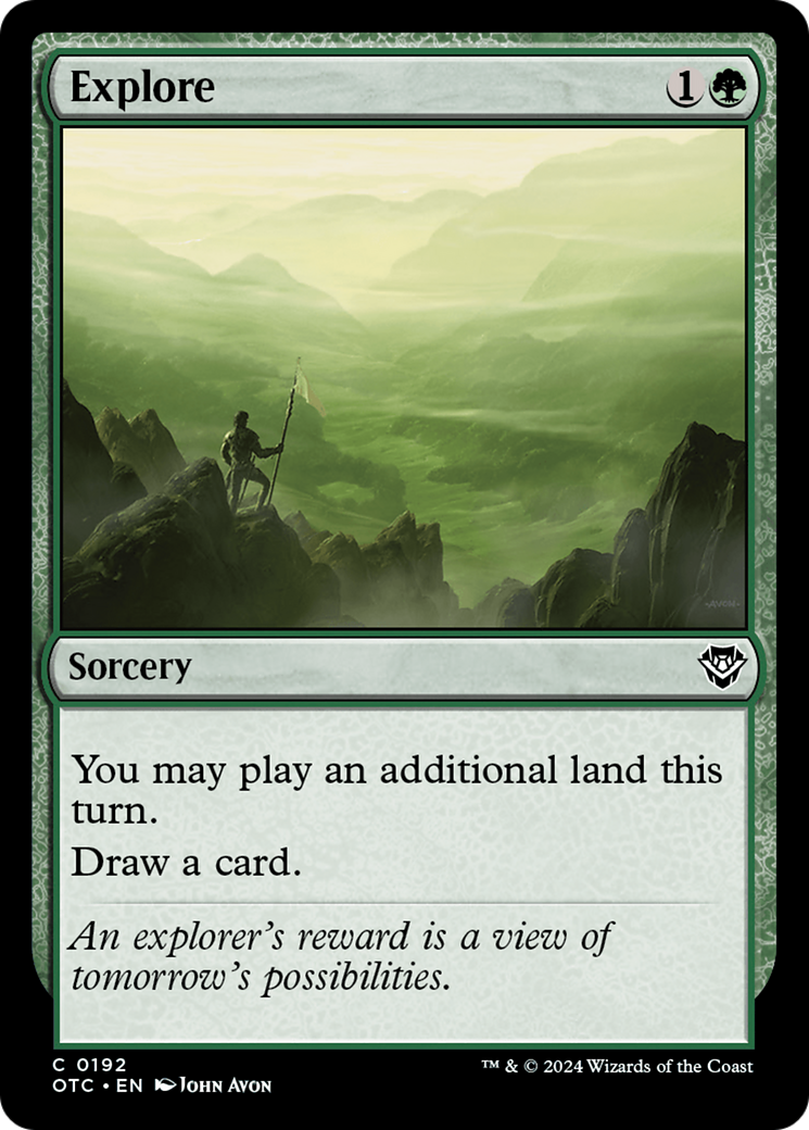 Image of Explore [Outlaws of Thunder Junction Commander]