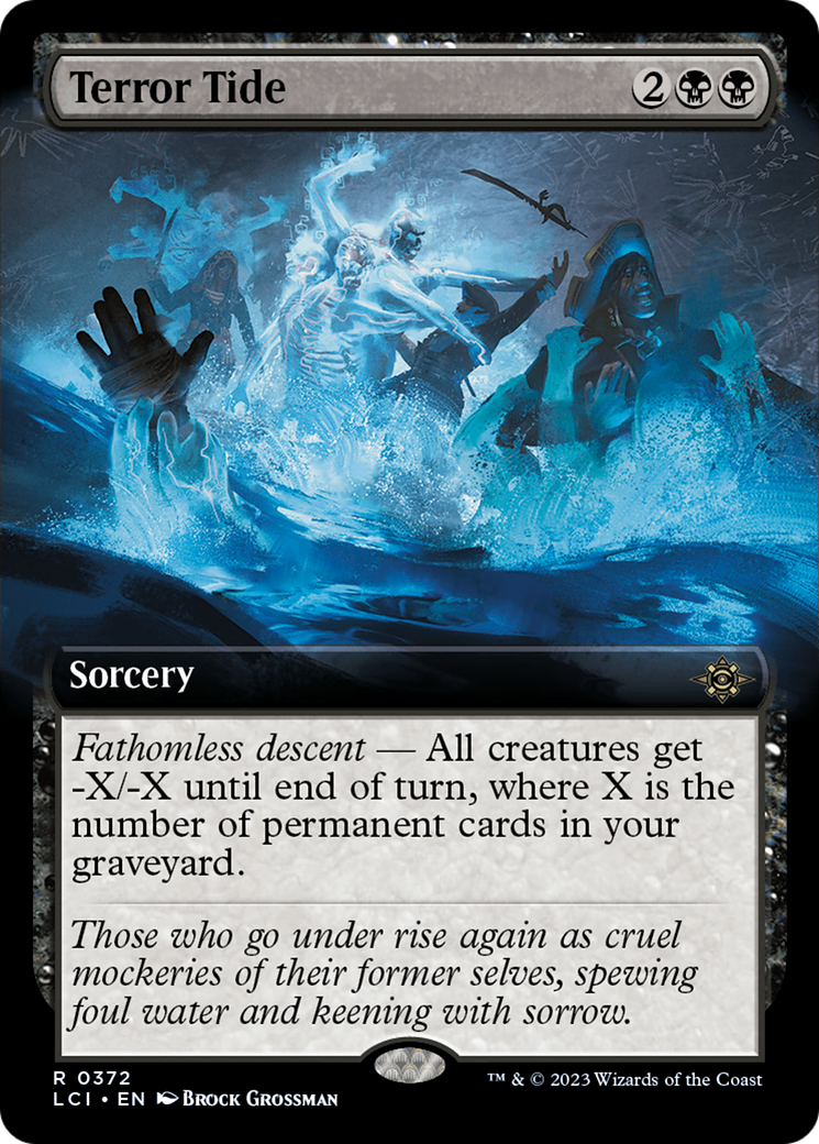 Image of Terror Tide (Extended Art) [The Lost Caverns of Ixalan]