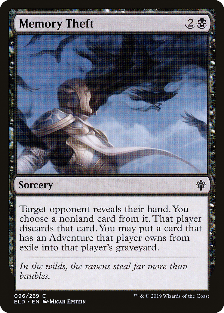 Image of Memory Theft [Throne of Eldraine]