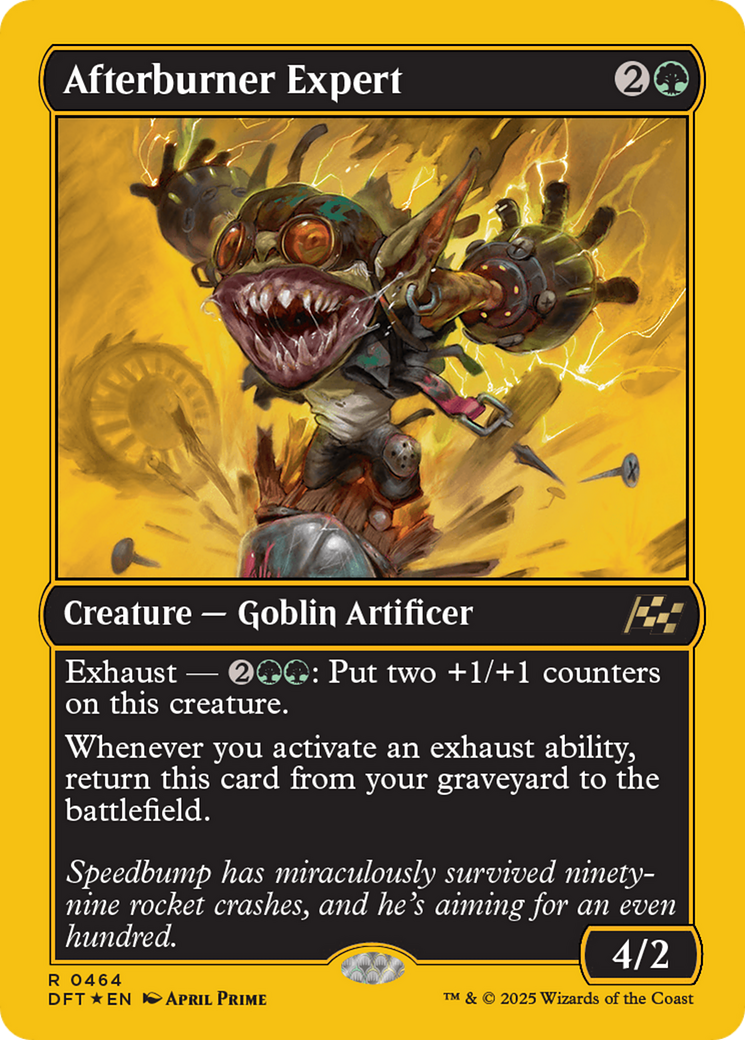 Image of Afterburner Expert (First-Place Foil) [Aetherdrift]