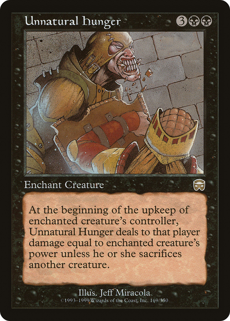 Image of Unnatural Hunger [Mercadian Masques]