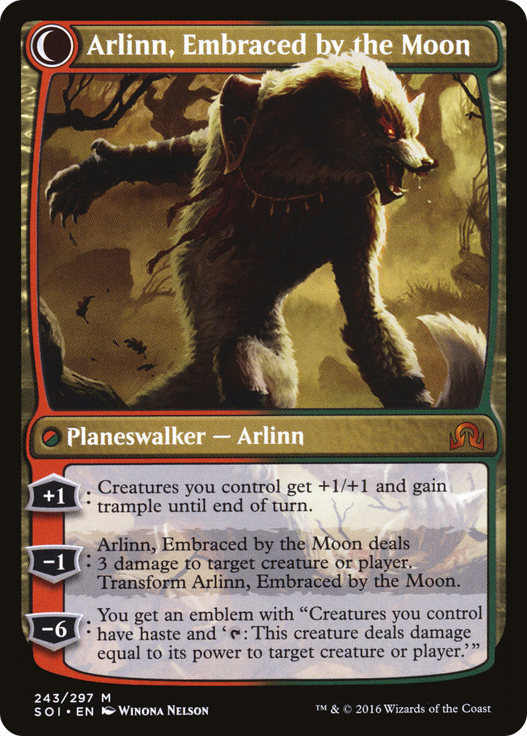 Image of Arlinn Kord // Arlinn, Embraced by the Moon [Secret Lair: From Cute to Brute]