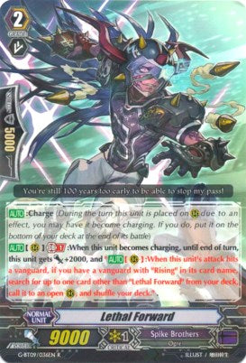 Image of Lethal Forward (G-BT09/036EN) [Divine Dragon Caper]