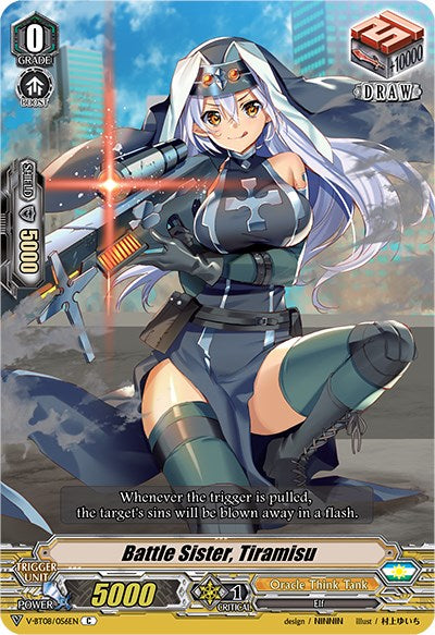 Image of Battle Sister, Tiramisu (V-BT08/056EN C) [Silverdust Blaze]