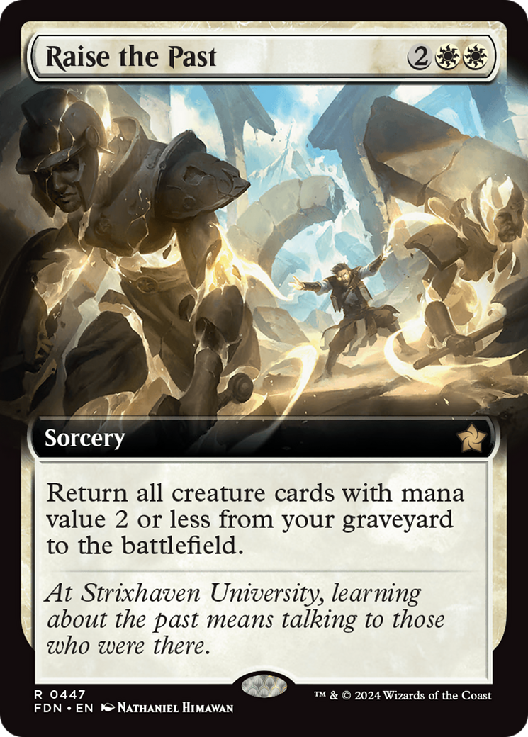 Image of Raise the Past (Extended Art) [Foundations]