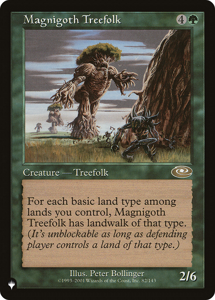 Image of Magnigoth Treefolk [The List]