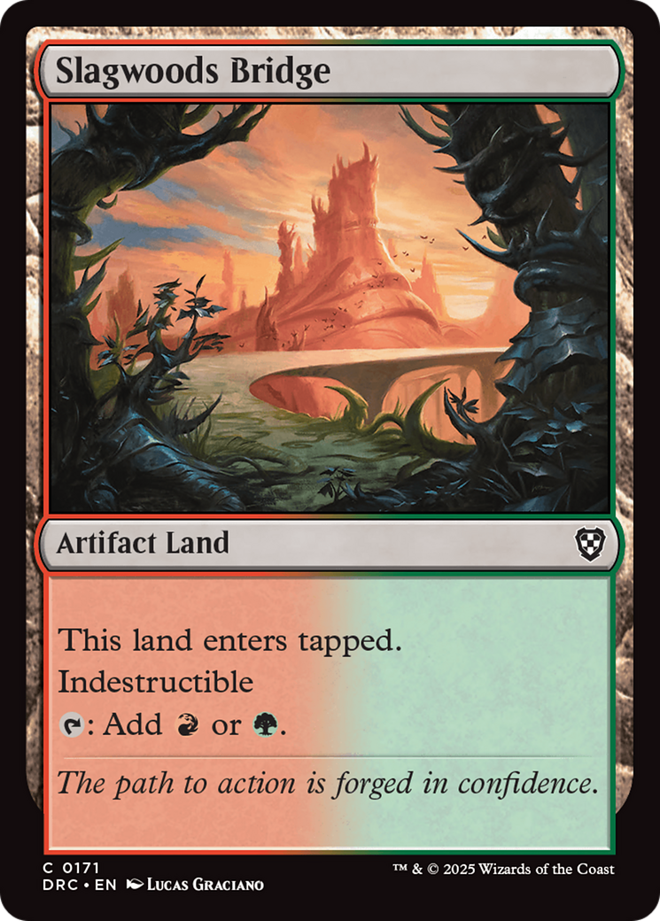 Image of Slagwoods Bridge [Aetherdrift Commander]