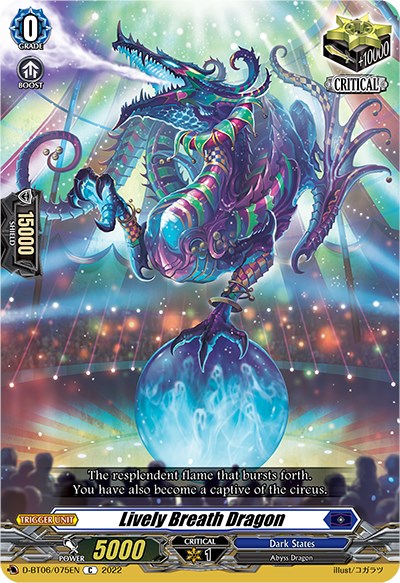 Image of Lively Breath Dragon (D-BT06/075EN) [Blazing Dragon Reborn]