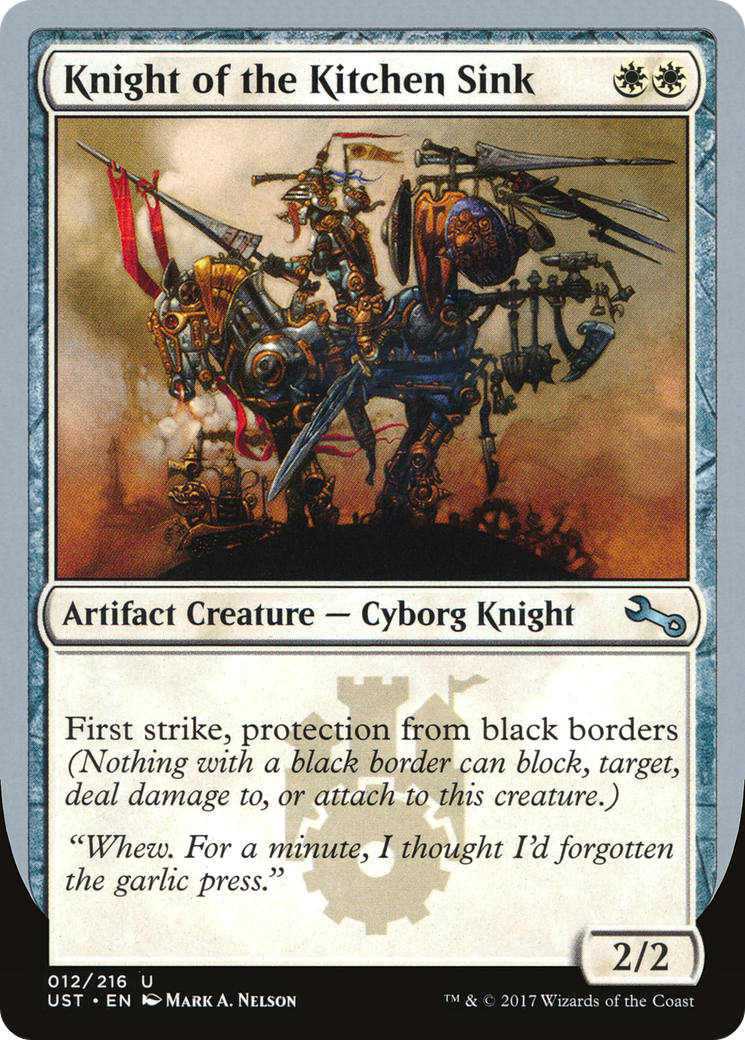 Image of Knight of the Kitchen Sink (