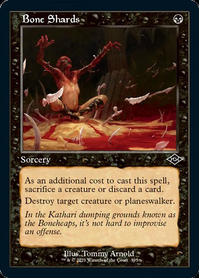 Image of Bone Shards (Retro Foil Etched) [Modern Horizons 2]