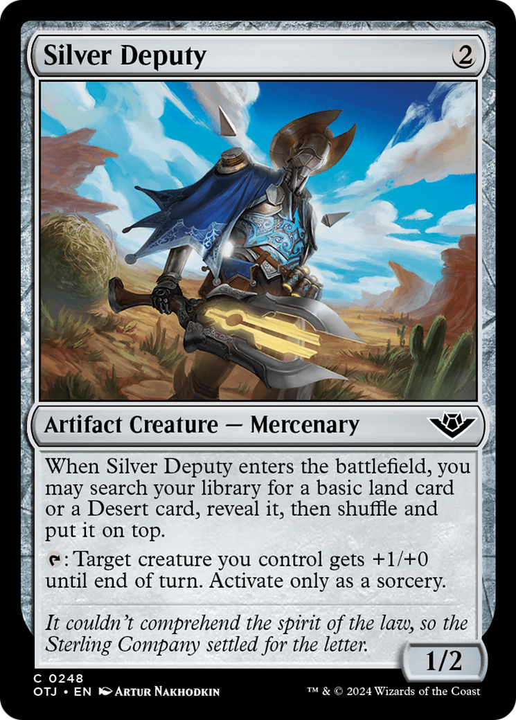 Image of Silver Deputy [Outlaws of Thunder Junction]