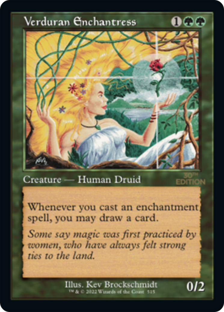 Image of Verduran Enchantress (Retro) [30th Anniversary Edition]