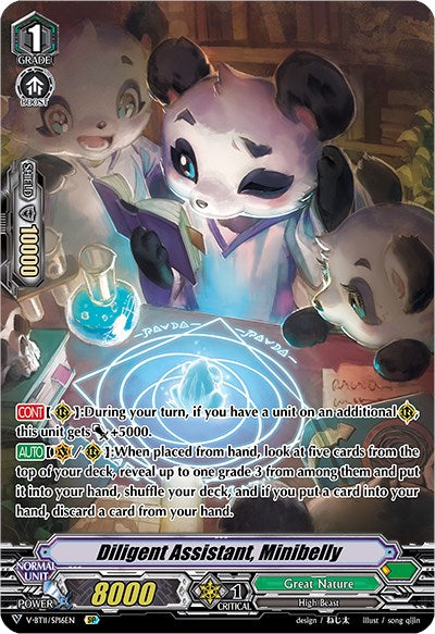 Image of Diligent Assistant, Minibelly (V-BT11/SP16EN) [Storm of the Blue Cavalry]
