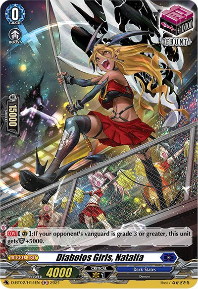 Image of Diabolos Girls, Natalia (D-BT02/H14EN) [A Brush with the Legends]
