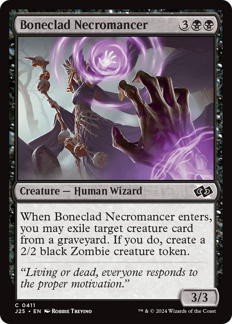 Image of Boneclad Necromancer [Foundations Jumpstart]
