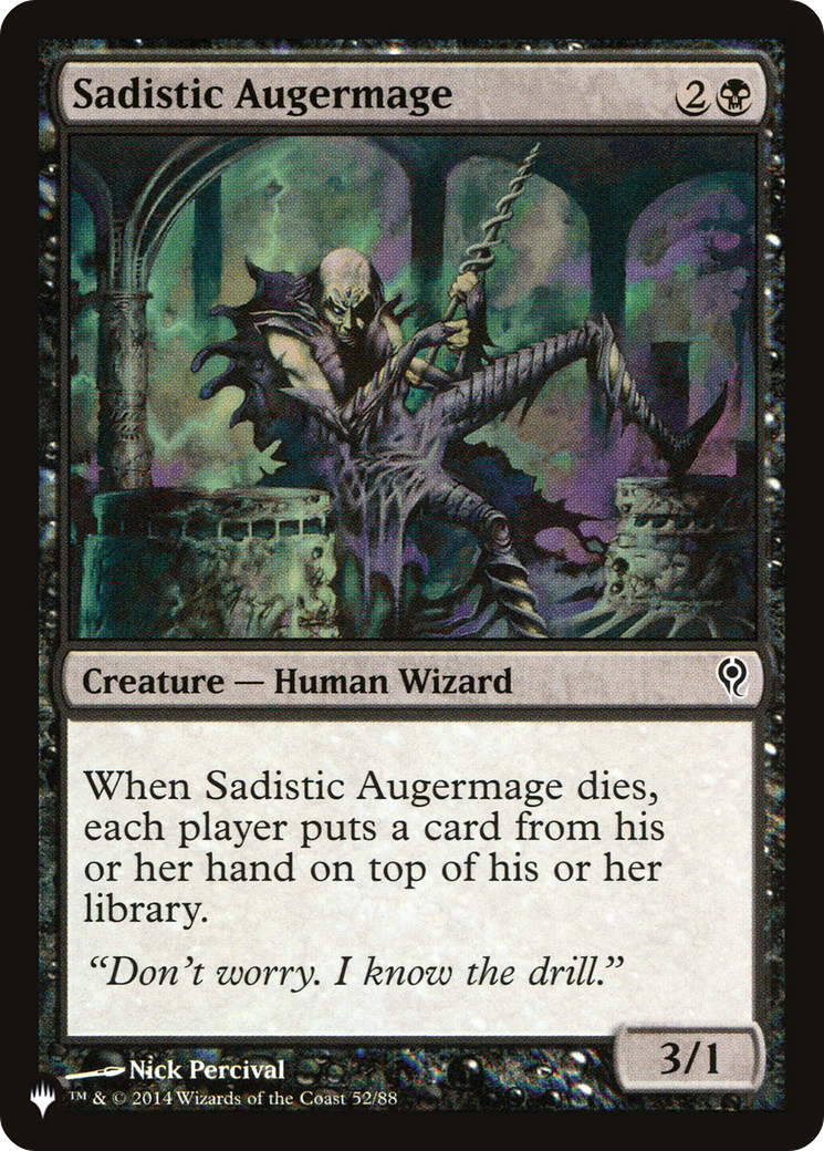 Image of Sadistic Augermage [The List]