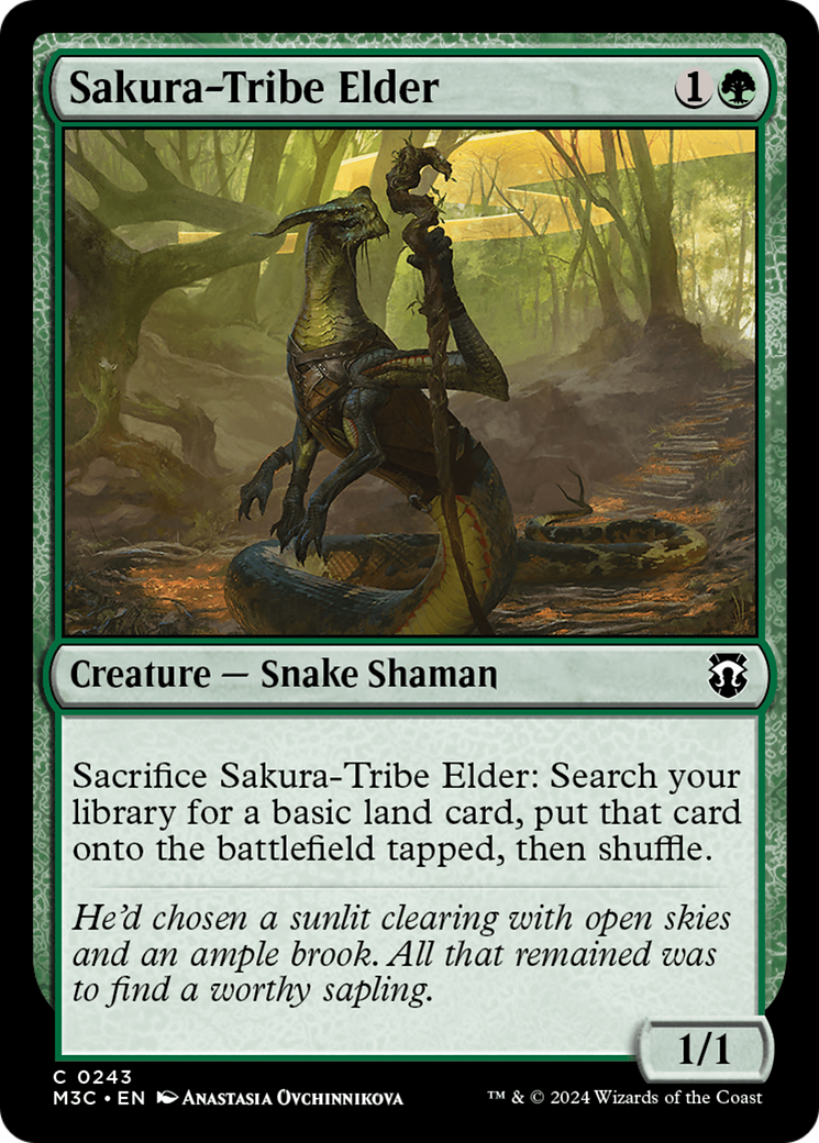 Image of Sakura-Tribe Elder [Modern Horizons 3 Commander]