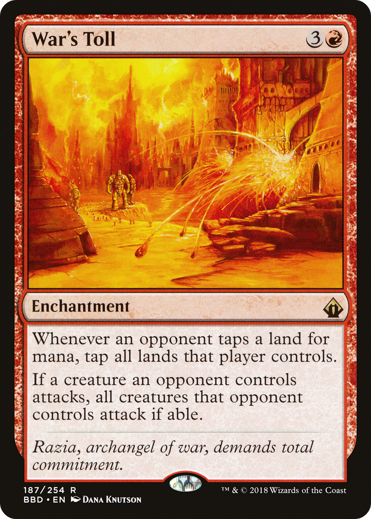 Image of War's Toll [Battlebond]