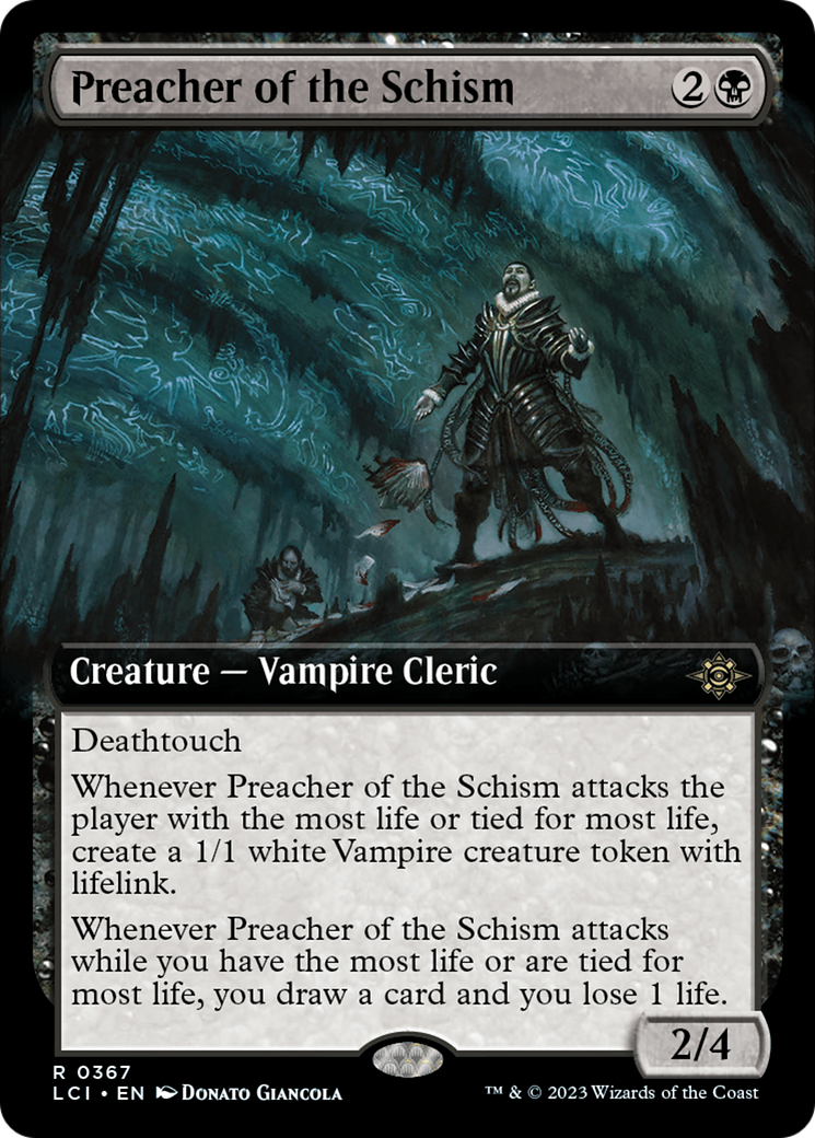 Image of Preacher of the Schism (Extended Art) [The Lost Caverns of Ixalan]