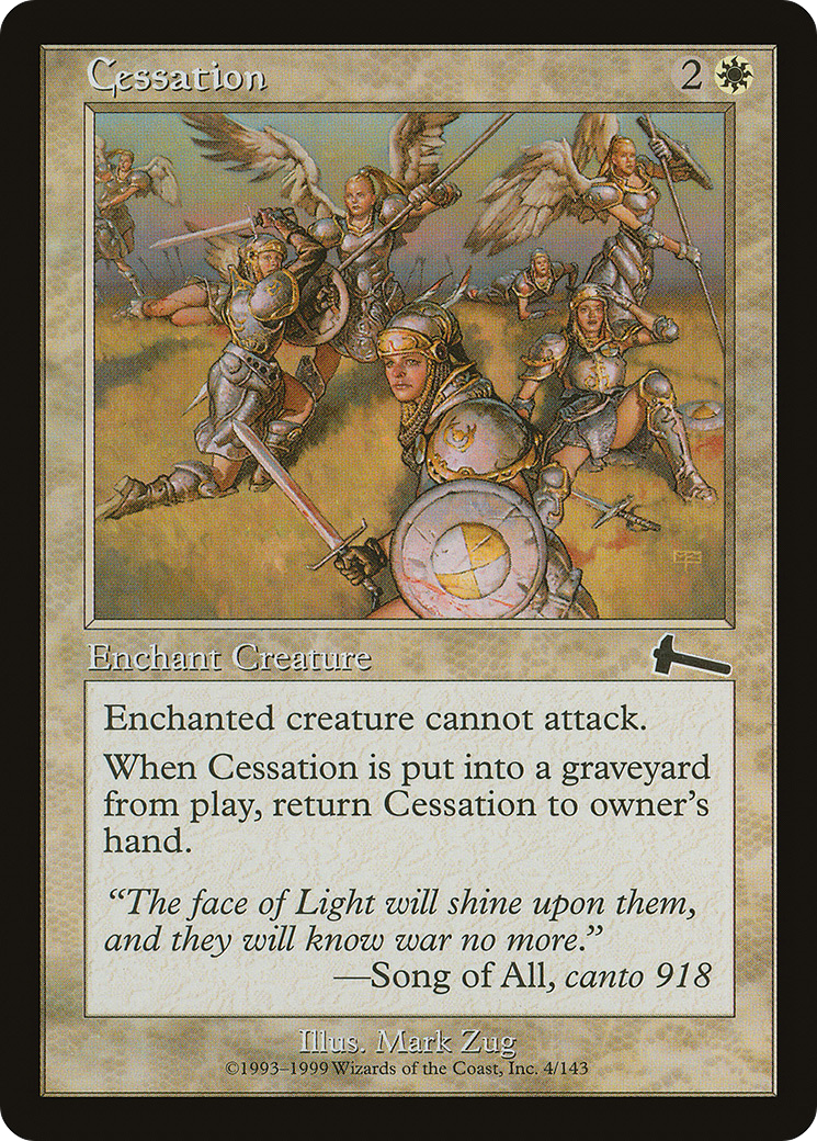 Image of Cessation [Urza's Legacy]