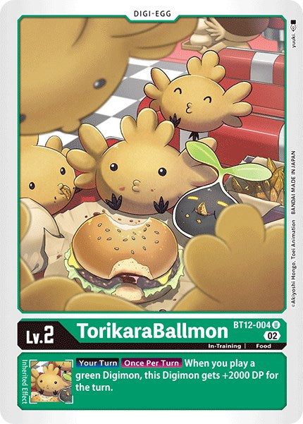 Image of TorikaraBallmon [BT12-004] [Across Time]