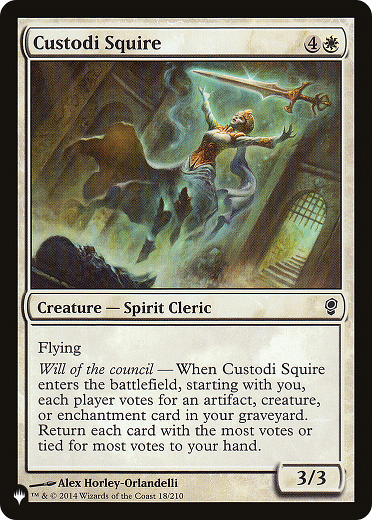 Image of Custodi Squire [The List]