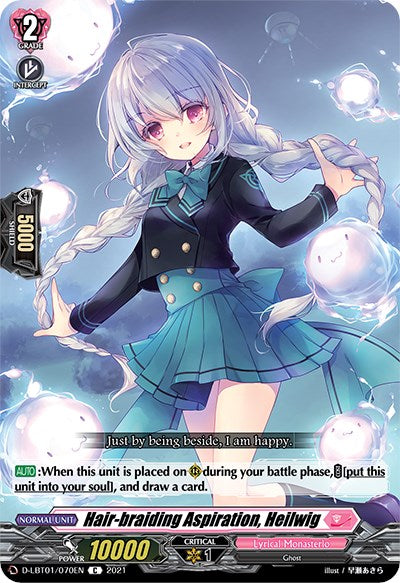 Image of Hair-braiding Aspiration, Heilwig (D-LBT01/070EN) [Lyrical Melody]