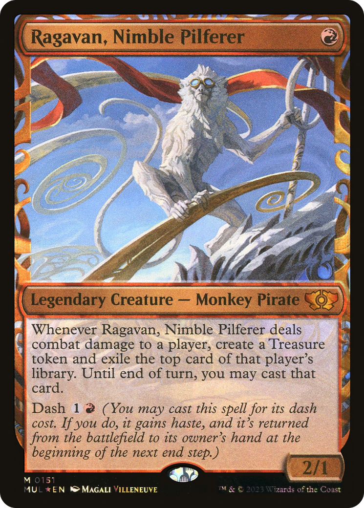 Image of Ragavan, Nimble Pilferer (Halo Foil) [Multiverse Legends]